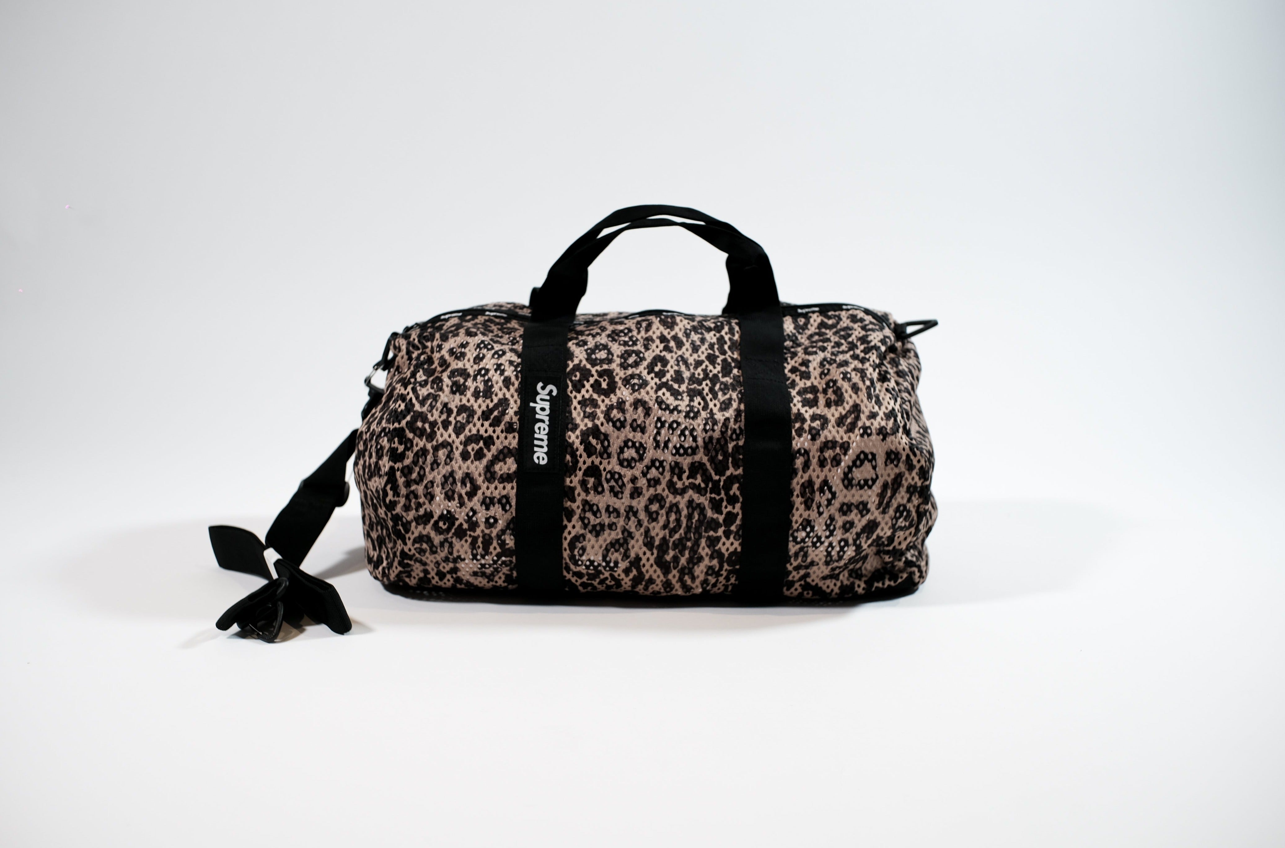 Supreme Mesh Duffle Bag Leopard – Locos Only Drops